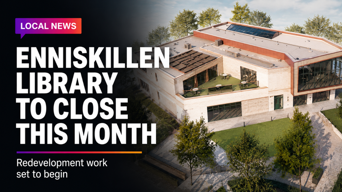 Enniskillen Library to Close This Month as Redevelopment Work Begins