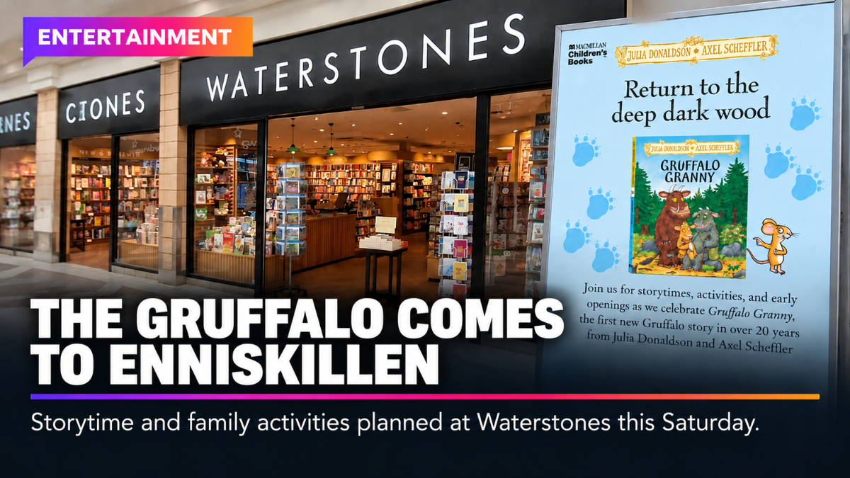 Gruffalo Storytime and Activities Coming to Enniskillen This Saturday